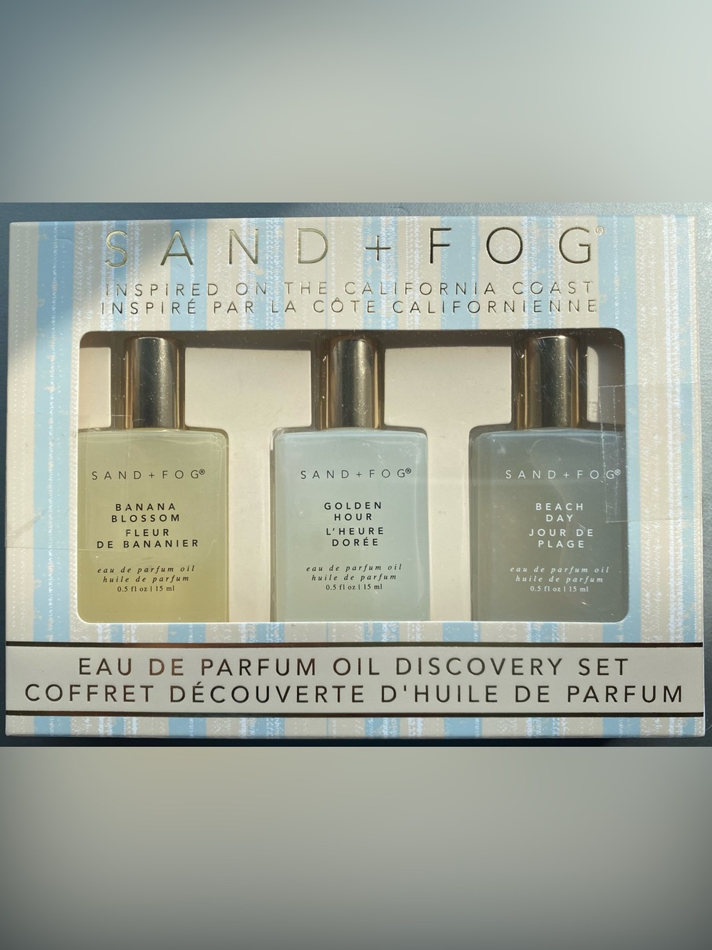 SAND + FOG Oil Rollers Discovery Set (3 x 15 mL)